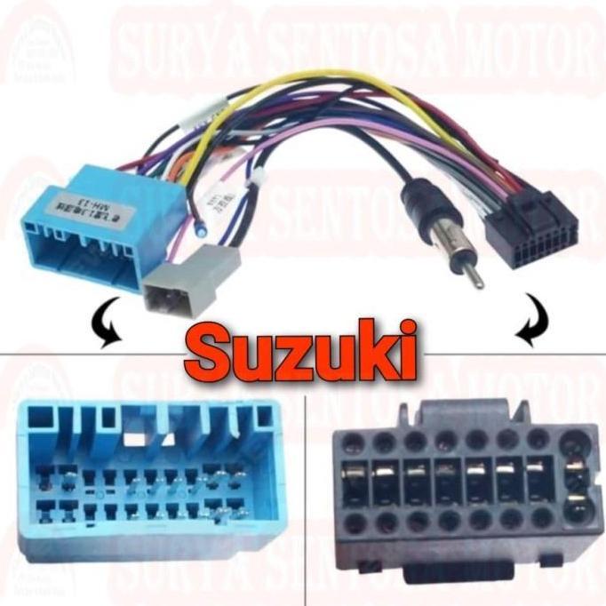 Kabel Soket Head Unit Android Suzuki Baleno Suzuki Apv Suzuki X-Over