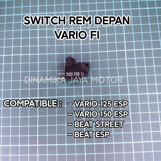 Promo SWITCH REM KANAN DEPAN VARIO FI 125 150 ESP BEAT STREET BEAT ESP Diskon