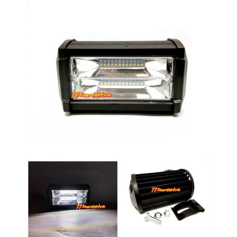 Limited Lampu Tembak Sorot Led 24 Mata Myth Cree Putih Lampu Tembak Led Motor Mobil 12 -24 Volt