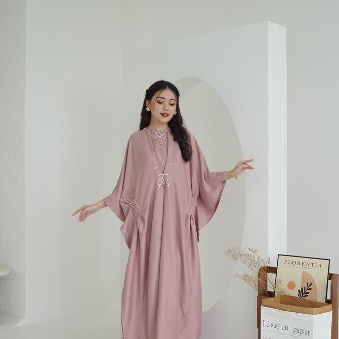 Wxwxw- Miss Nomi - Sharleez Kaftan Lebaran - Idul Fitri - Baju Muslim - Hijab - Kaftan Wanita Panjan