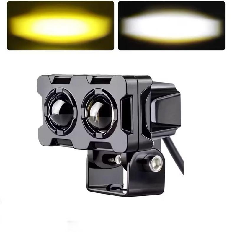 Bergaransi Promo Lampu Tembak Sorot Led Laser 2 Mata Model Slim Lampu Sorot Led Lampu Tembak Sql 2 M