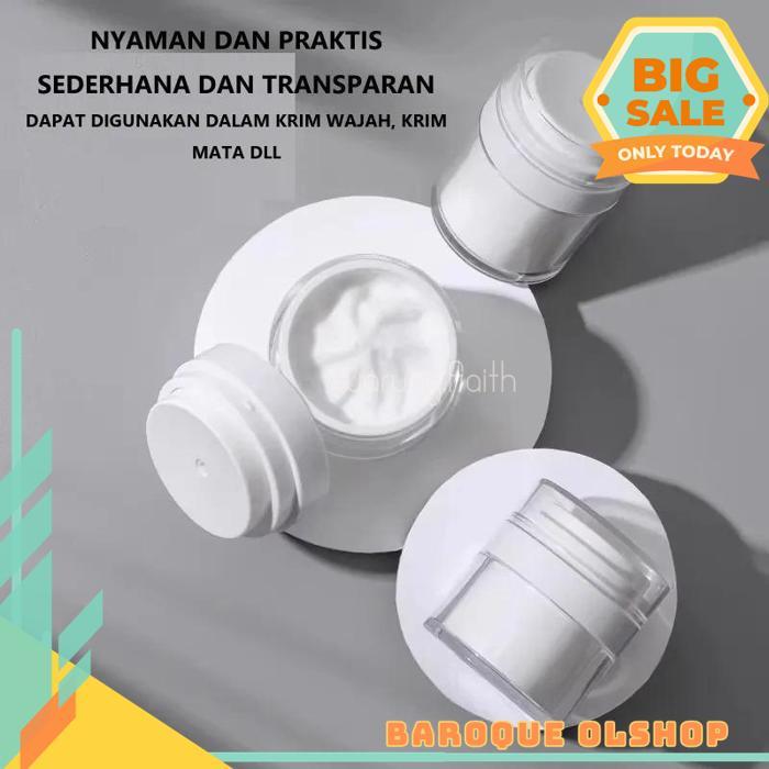 POT JAR AIRLESS POT JAR VAKUM POT JAR PUMP AIRLESS / POT CREAM AIRLESS JAR POT /  BOTOL PUMP VACUUM 