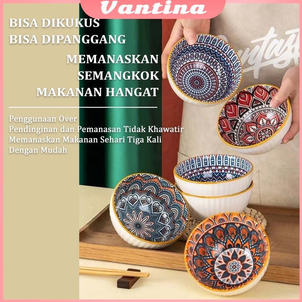 TERMURAH Mangkok set Hadiah Pernikahan premium peralatan makan porselen /Mangkok set keramik Souveni