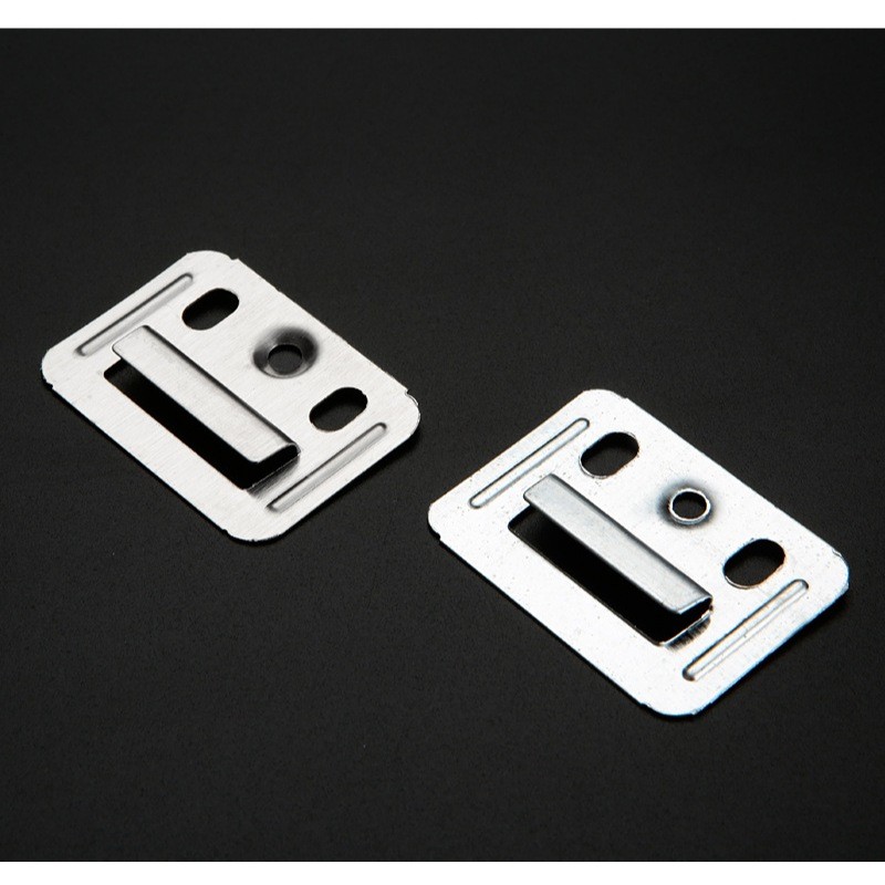 Paket 10 Pcs Klip Engsel Wpc Wall Panel - Penjepit Wood Panel - Aksesoris Pemasangan Wpc