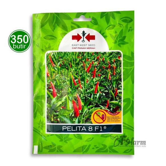 Benih Bibit Cabe Rawit Pelita 8 F1 Cabai 350 biji Panah Merah