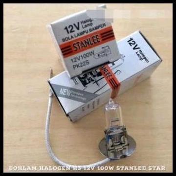DISKON STANLEE (6012) H3/H 3 12V-100W BOHLAM LAMPU HALOGEN H3 12V-100W 