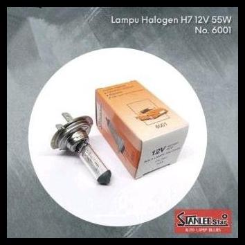 HOT DEAL STANLEE (6001) H7/H 7 12V-55W BOHLAM HALOGEN LAMPU BUMPER/BEMPER 