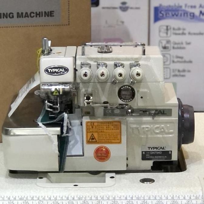 Terlaris Mesin Obras Servo Typical Gn794D, Komplit Set