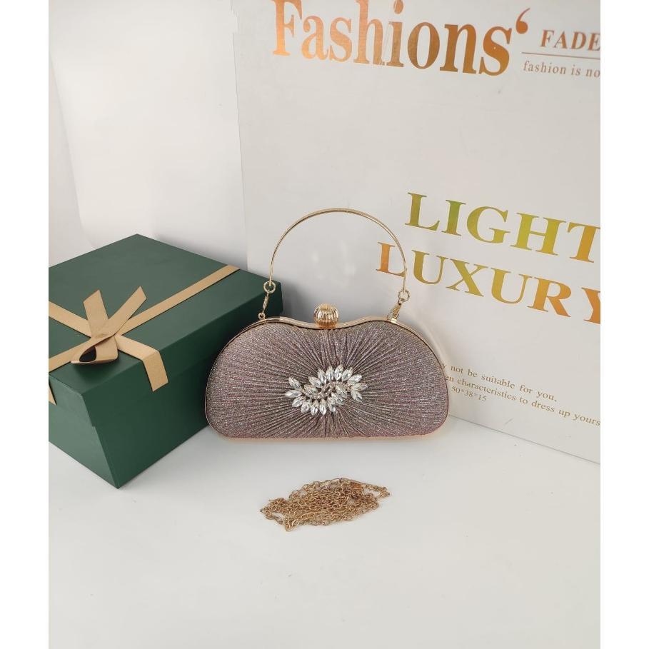 Sale MV_Marvelouz MV137643 tas Handbag pesta elegant ada tali rantai