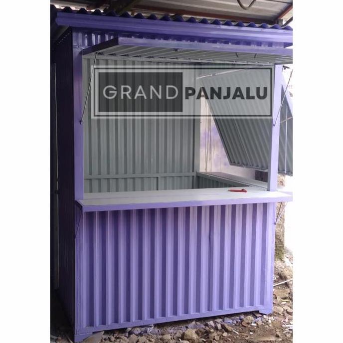 Terlaris Ready Stok Booth Container Ukuran 2X1,5 M Promo Akhir Tahun