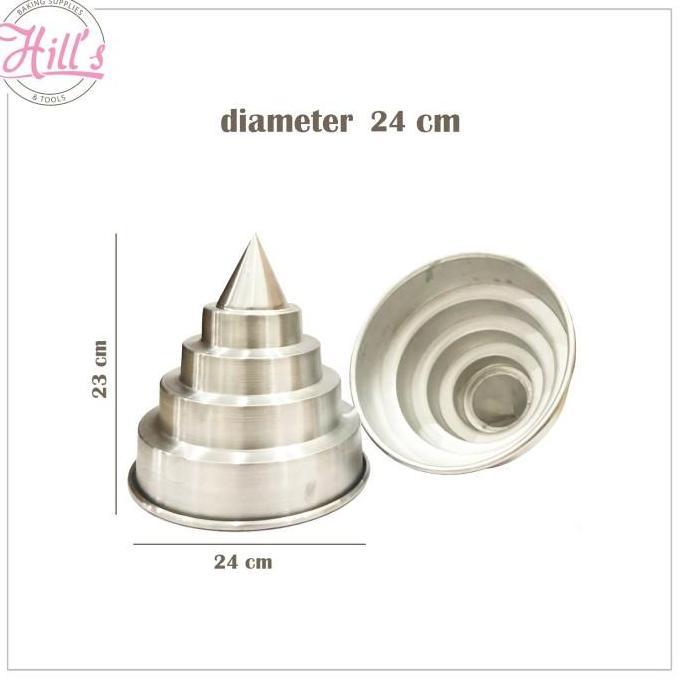 LOYANG TUMPENG SUSUN / CETAKAN TUMPENG SUSUN 18 CM 20 CM 22 CM
