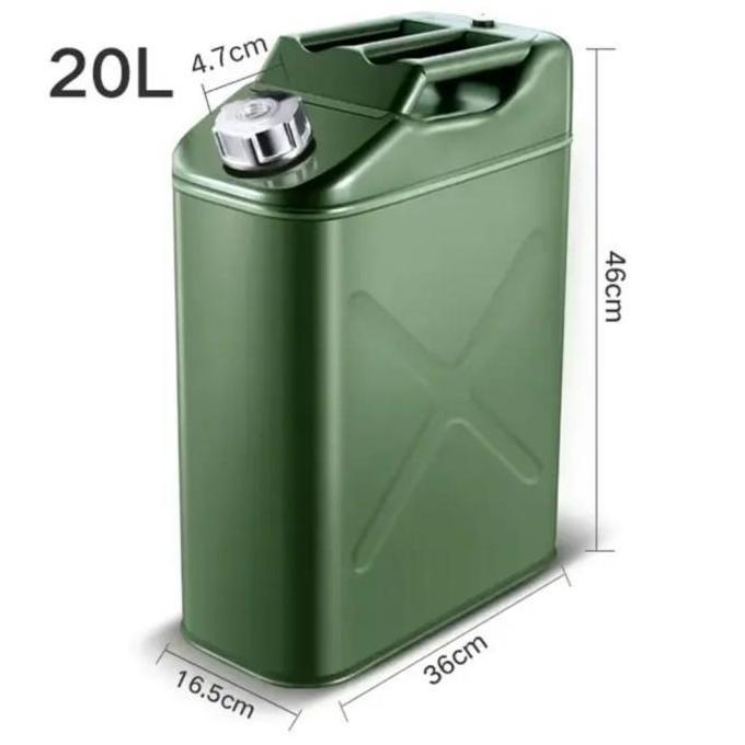 Promo Jerigen Besi 20 Liter Termasuk Selang Bawaan