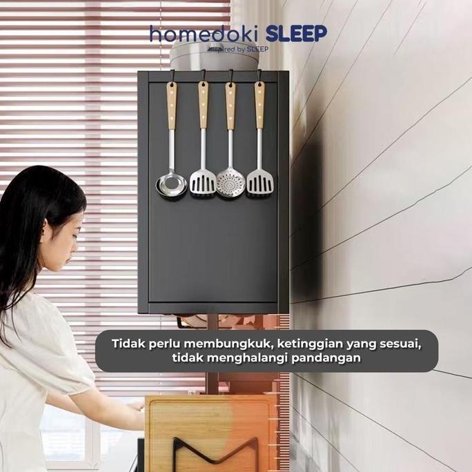 Grosir Homedoki Rak Piring Wastafel Stainless/Rak Piring Tertutup/Rak Piring Minimalis/Rak Piring St