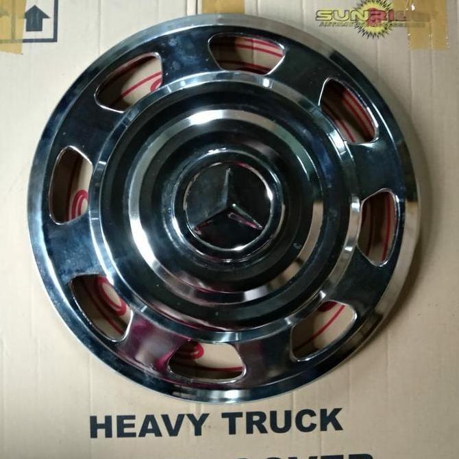 Dop Roda Mobil Truk Ring 16 Depan Aja Model Mercy 2 Pcs Merek Sunrise Harga Khusus