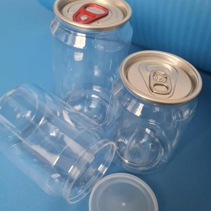 Promo (Per 100Pcs) Botol Plastik Pet Can 330Ml / Plastic Can 330 Ml / Botol Kopi Susu Sambal