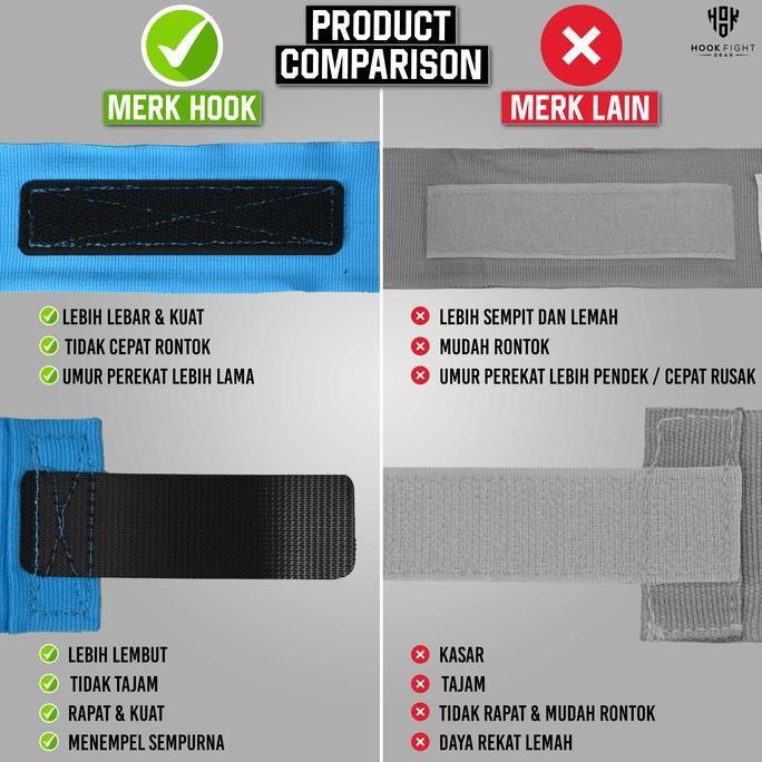 Handwrap Muay Thai Hook Fight Gear, Hand Wrap Boxing Hook, Handwrap Terlaris