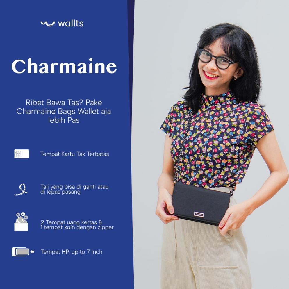 BESTPROMO Wallts Charmaine - Dompet Wanita Tas Dompet Wanita
