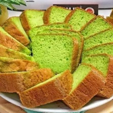 Kue Bolu Pandan Panggang Lembut. HS