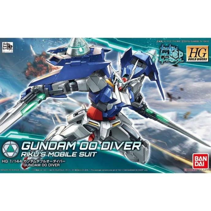 Bandai HG HGBD 1/144 Gundam 00 diver build oo
