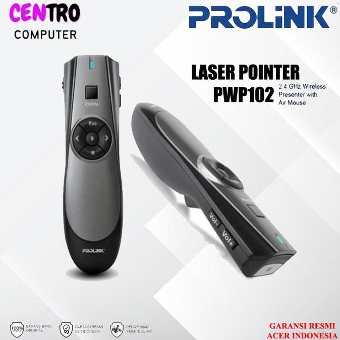 PROLINK PWP102G | LASER POINTER PROLINK 2,4GHZ