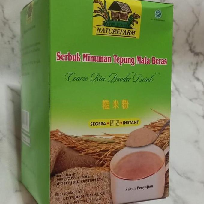 TEPUNG MATA BERAS MERAH - TEPUNG MATA BERAS MERAH BEKATUL - NATUREFARM
