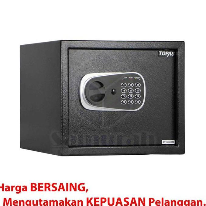Sale Safe Deposit Box Topas Fd 300 Password Kode Pin / Cash Safety Box Brankas Digital Led 30 Cm Fd-