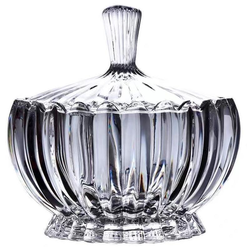 Ni06 Carat Set Toples Kaca Diamond/Toples Kaca Crystal Lebaran Souvenir Snack Jar Ni06