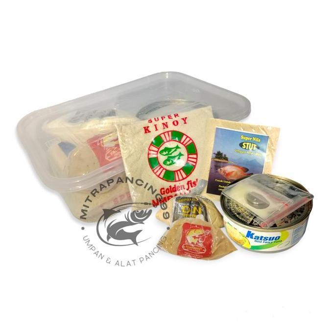 Paket Mantap Umpan Siap Mancing - Umpan Pancing Ikan Siap Pakai