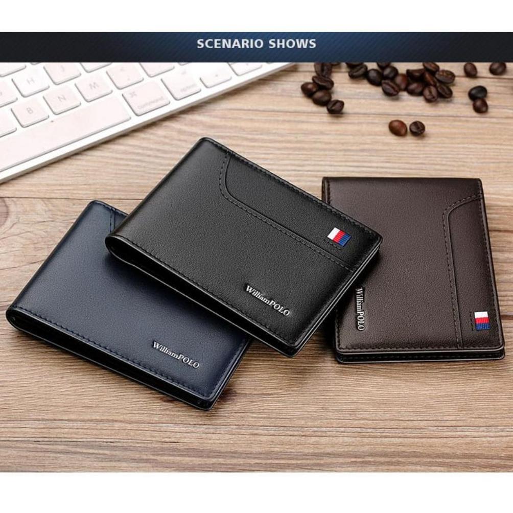 BEST SALE Dompet Pria Keren Dompet lipat Pria dompet anak muda viral dompet pria William polo
