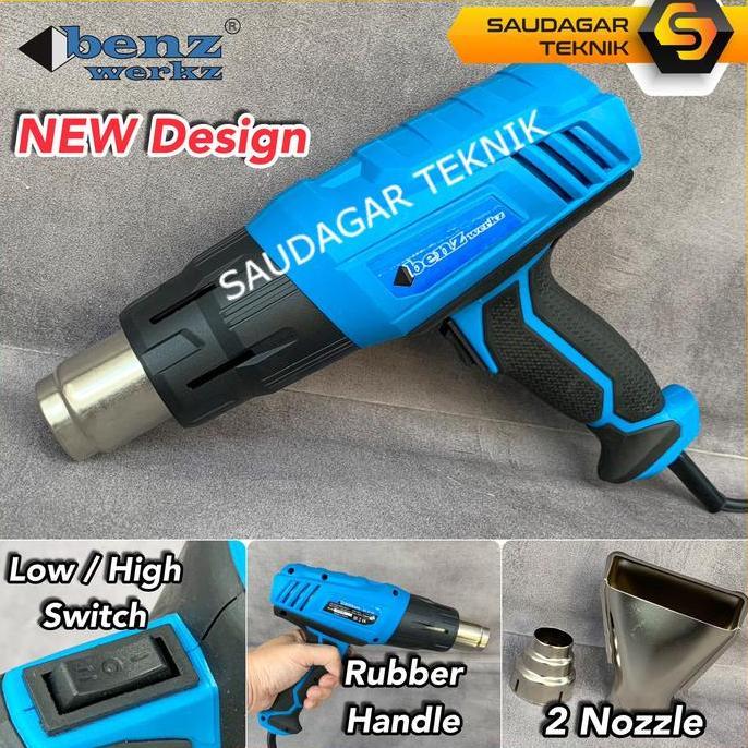 Soon- Benz Mesin Hot Gun Heat Gun Mesin Pemanas Blower Benz Werkz
