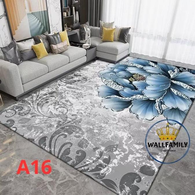 Promo Karpet Lantai Eropa Import Polyester New Motif