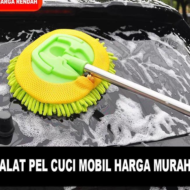 Alat Pel Untuk Sikat Pembersih Cuci Mobil Microfiber Kemoceng Bahan Cendol Multifungsi