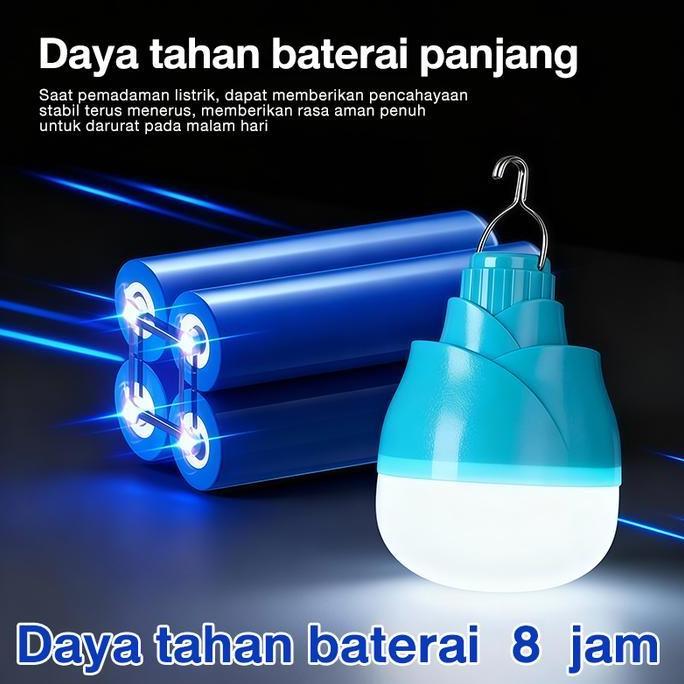 Vandring- Lampu Emergency Lampu Camping Lampu Taman Lampu Tenda Outdoor 600W  Charger Lampu Emergenc