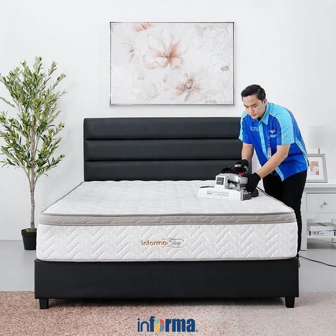 PROMO DISKON - Informa Clean Care - Jasa Pembersihan Matras Single Cuci Springbed Laundry Kasur Pemb