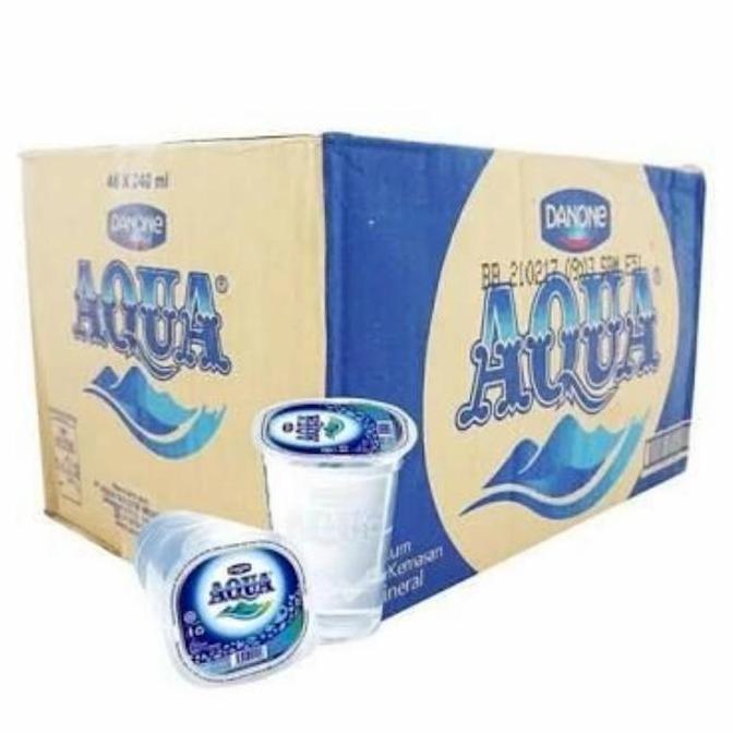 Dryck- Aqua Gelas 1 Dus 48 Pcs/ Aqua Air Mineral