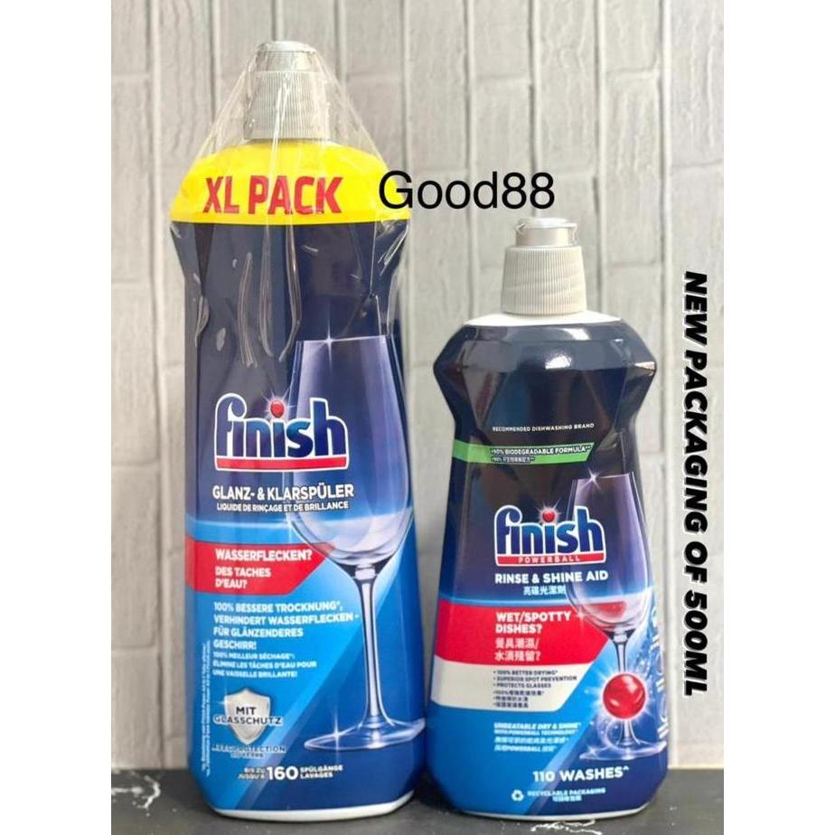 PROMO - Finish Rinse Aid Lemon/Original- 400/500/800ml