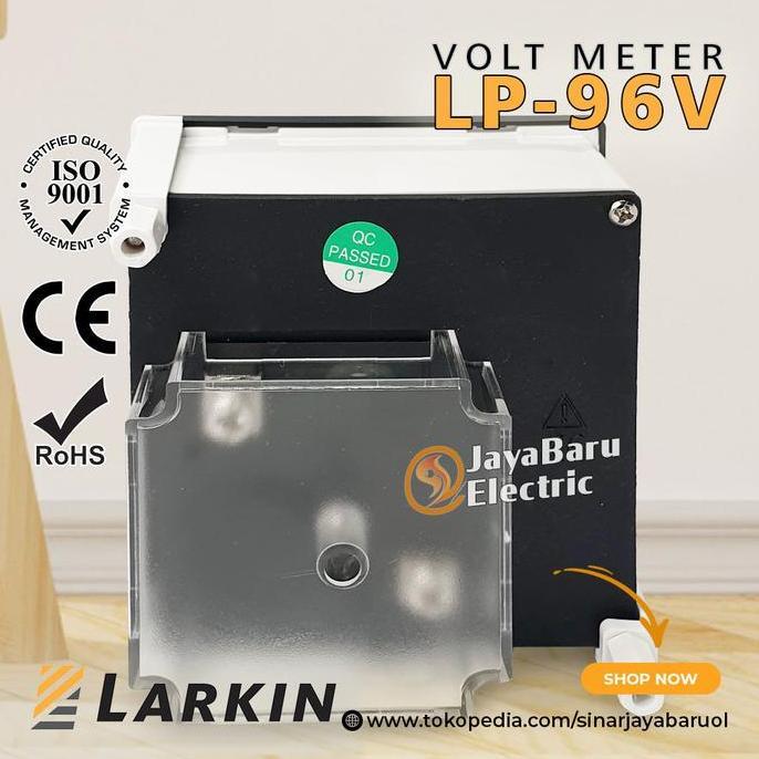 Promo Voltmeter Voltmeter Analog LARKIN LP-96V 500V Diskon