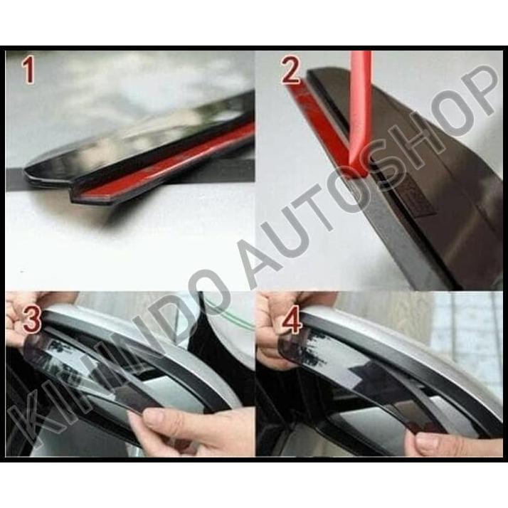 TERBARU MIKA TALANG AIR PELINDUNG SPION MOBIL UNIVERSAL STREAM HONDA 