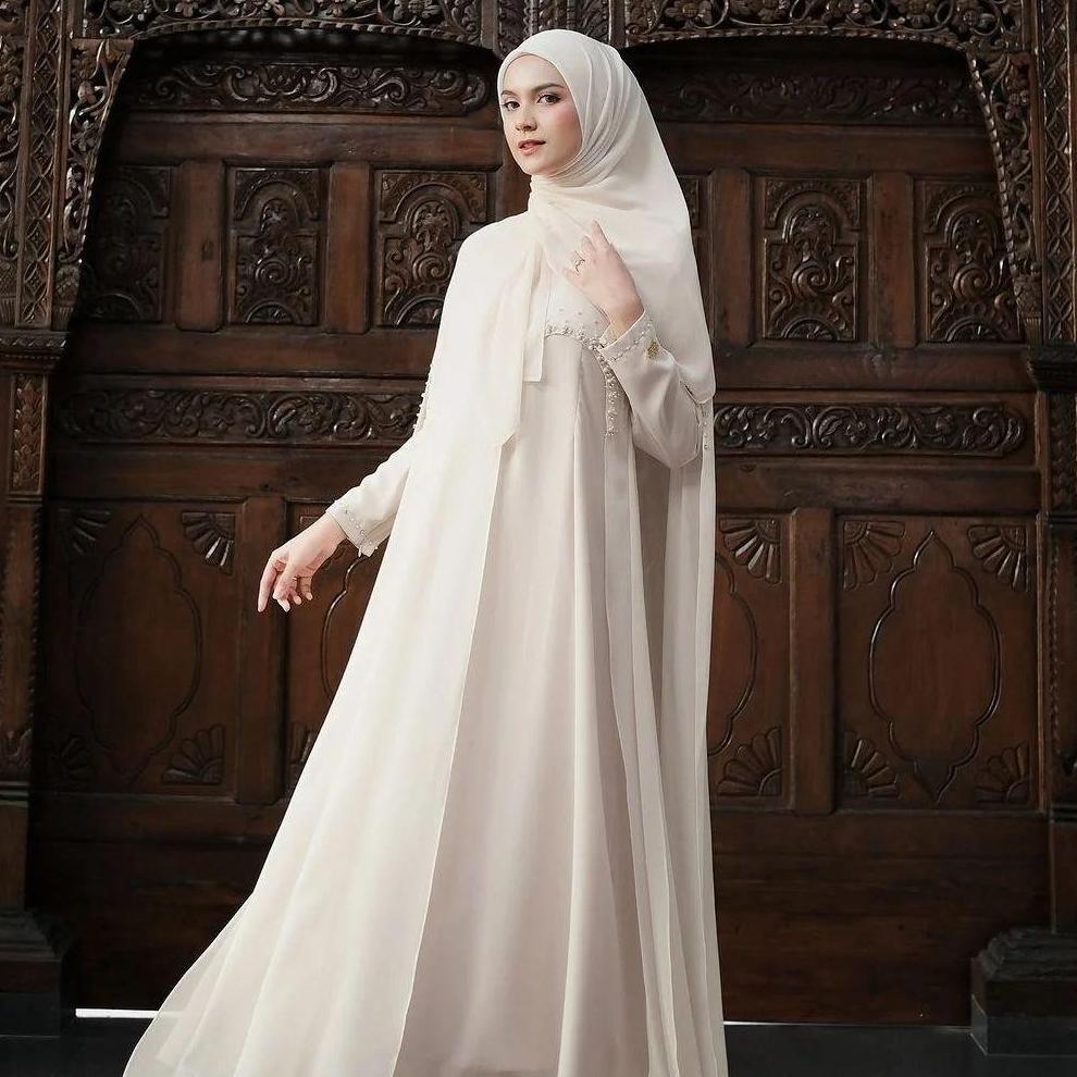 Abaya Hitam Arabian Luna Abaya Elegan Simple Turkey Terbaru 2025 Elegan Original