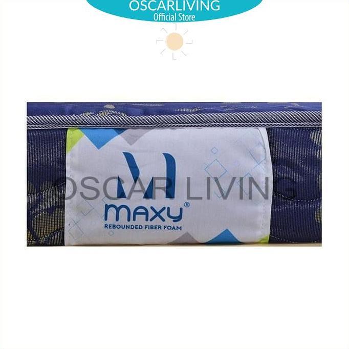 TERBARU - Kasur Central MAXY KASUR REBOUNDED FIBER FOAM Uk 90 x 200 - Biru