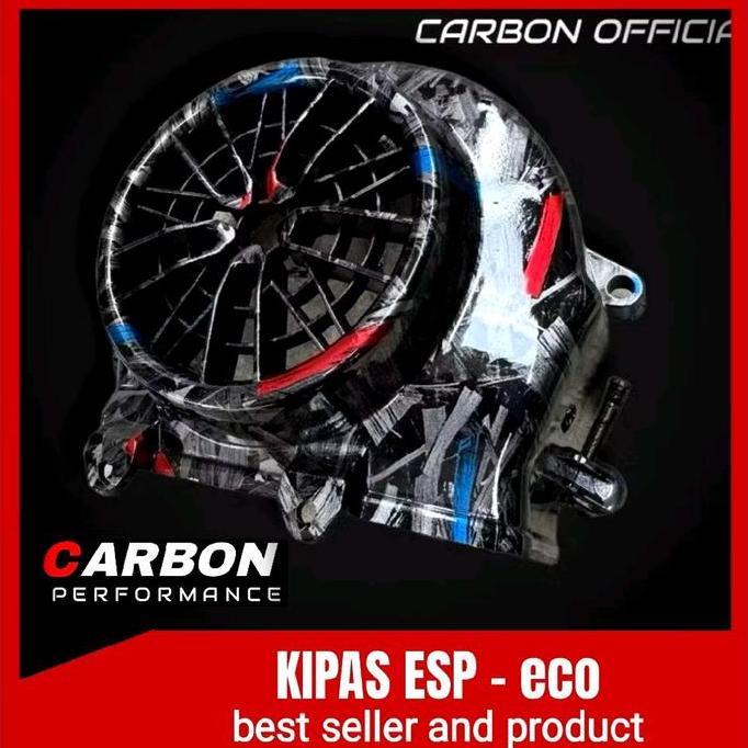 Kipas Beat Esp Carbon Forged / Kipas Beat Carbon Forged Wtp Kipas Scoopy Carbon Motorcycle