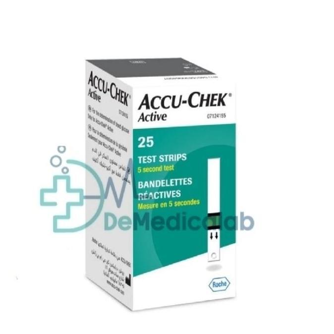 strip accu check active 25 / strip accucheck active isi 25