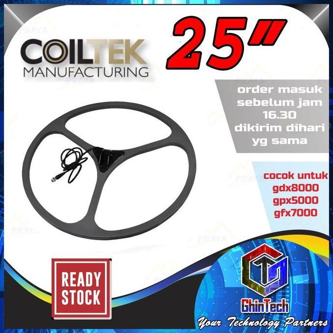 SHWARASA COILTEK 25" KOIL 25 INCH UNTUK GDX8000 GFX7000 GPX5000