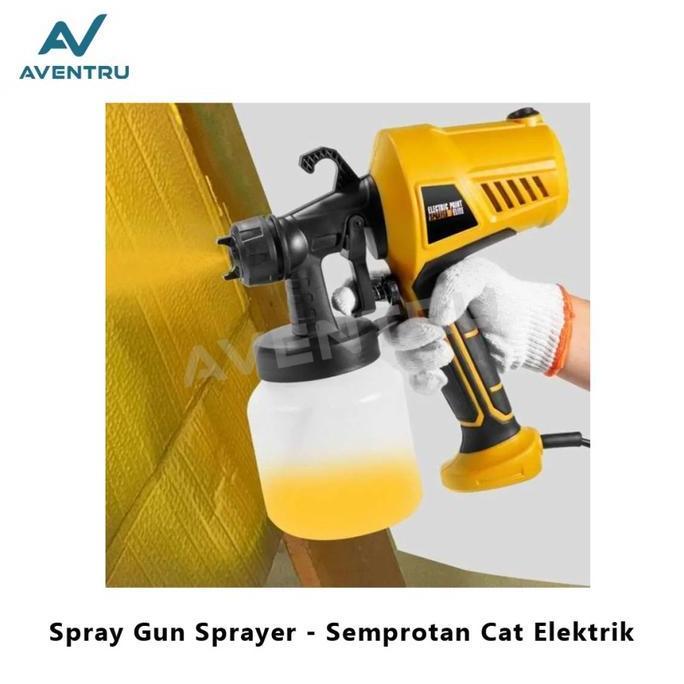 ESOKUIKI Paint Spray Sprayer Gun SprayGun Alat Semprotan Cat Elektrik Listrik