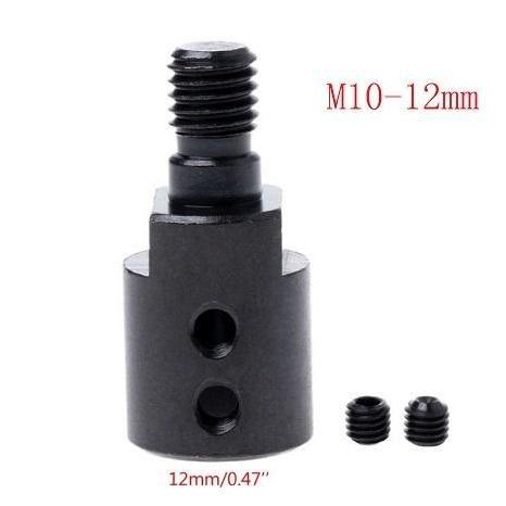 SHANK M10 12MM ARBOR MANDREL CONNECTOR DRILL GRINDER CUTTING TOOLS
