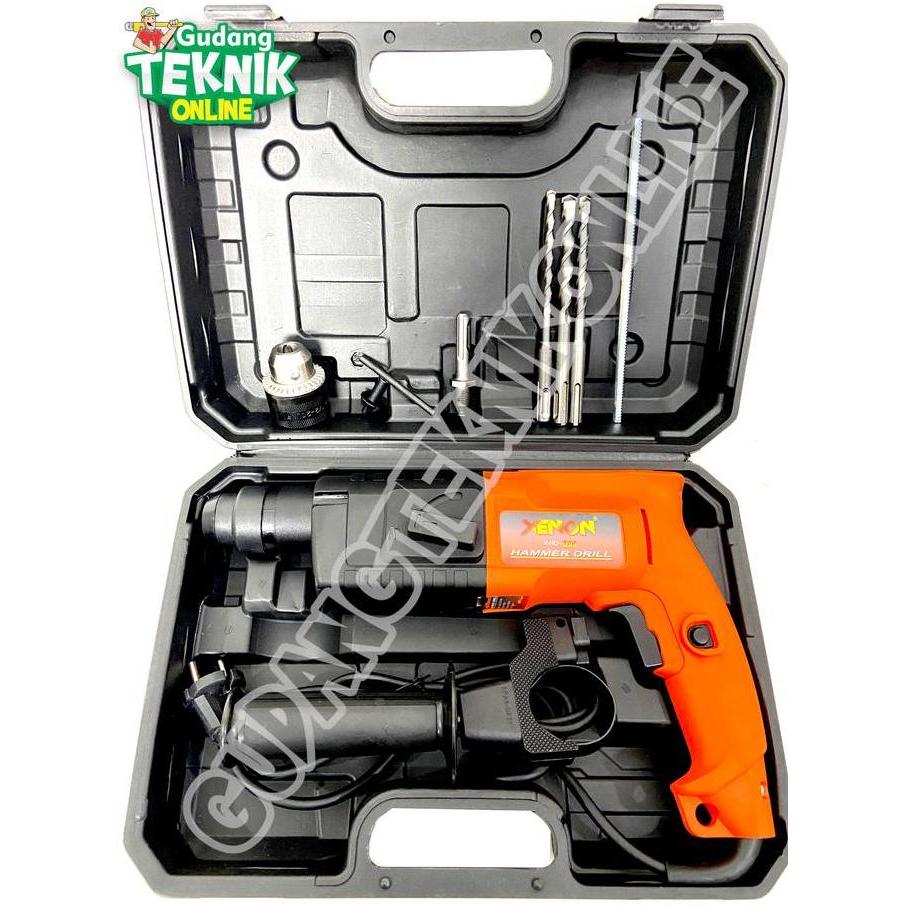 VIST Mesin Rotary Hammer XENON X-HD500 2-20mm Mesin Bor Bobok Tembok Beton HD 500 Hammer Drill HD-50