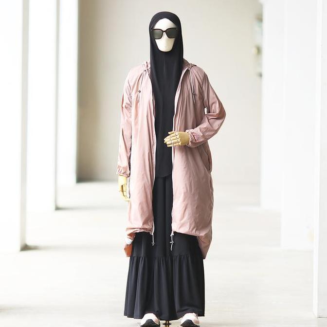 STOK TERBATAS - Nusseyba - Ashadiya Jacket - Jaket Parasut Olahraga - Jacket Outer Parasut - Jaket  