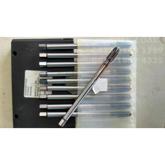 RXT TAP M9X1 GUHRING TAP B MJ9X1.0 4HX PM HSSE 13203783 TAP M 9 TAP M9