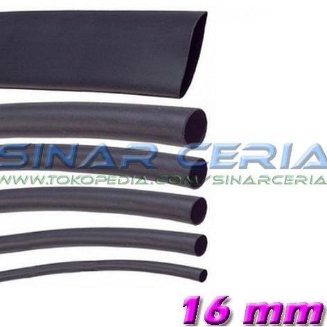 SELONGSONG BAKAR KABEL 16MM PELNDUNG KABEL BAKAR HEATSHRINK 16MM