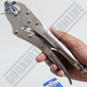 PIXKO Tang Buaya 10" MULTIPRO Lurus Bengkok / Locking Plier Straight Jaw  - Tang Jepit Buaya MULTIPR
